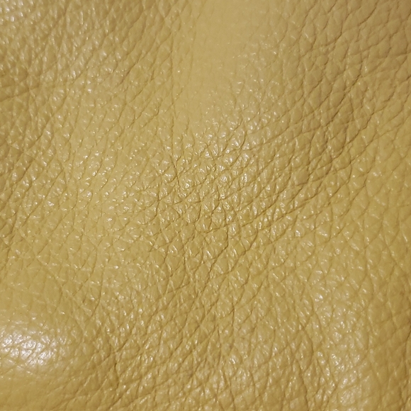 EUC Tignanello yellow leather handbag - Picture 6 of 6